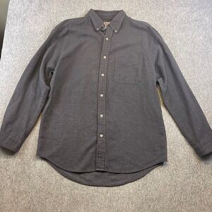 The Territory Ahead Men's Gray and Yellow Checkered Long‎ Sleeve Shirt Lot of 2